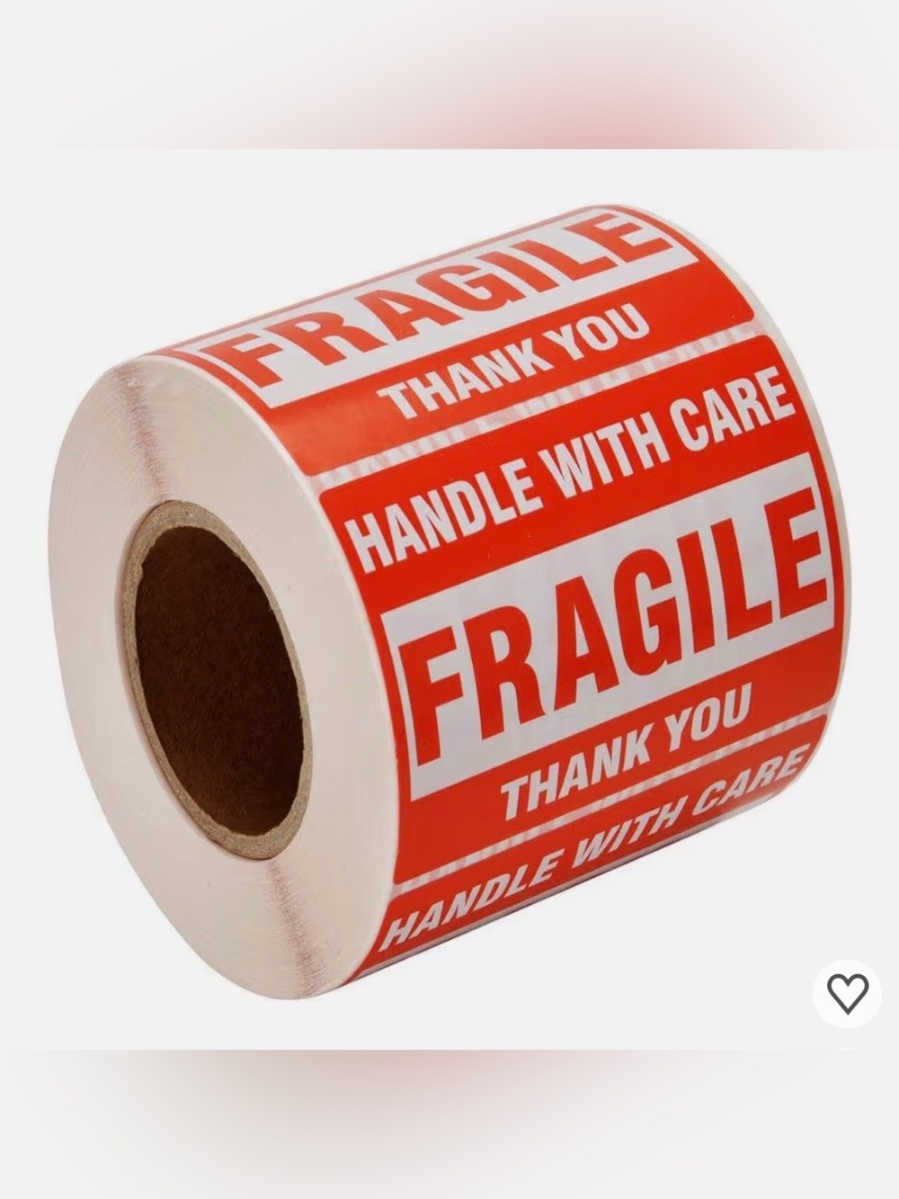 Fragile stickers 500